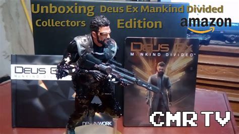 Unboxing Deus Ex Mankind Divided Collectors Edition Ps4 Esp Latam