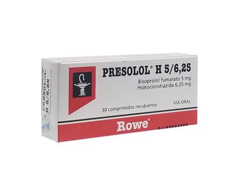 Presolol H Mg Farmaciard