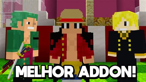 Atualizou A Melhor Addon De One Piece Para Minecraft Pe Bedrock Youtube