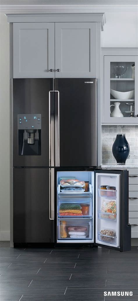 Samsung Refrigerator Black Colour