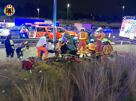 Herido En Un Accidente En La Cv 31 En Paterna