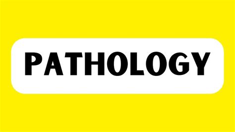 How To Pronounce Pathology Correctly YouTube