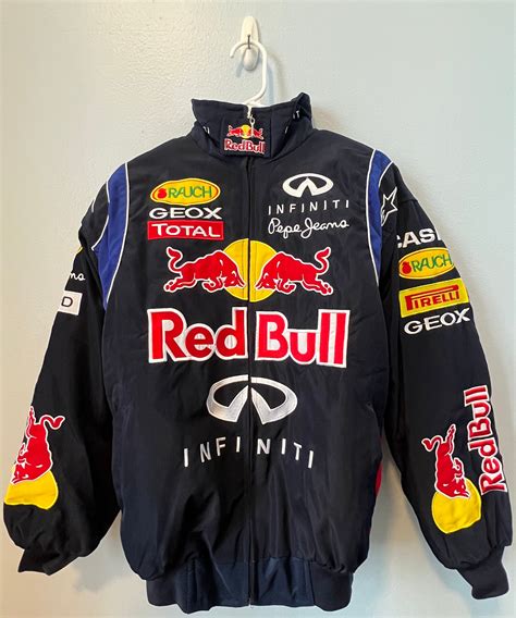 Red Bull Racing Vintage F1 Racing Jacket Etsy Finland