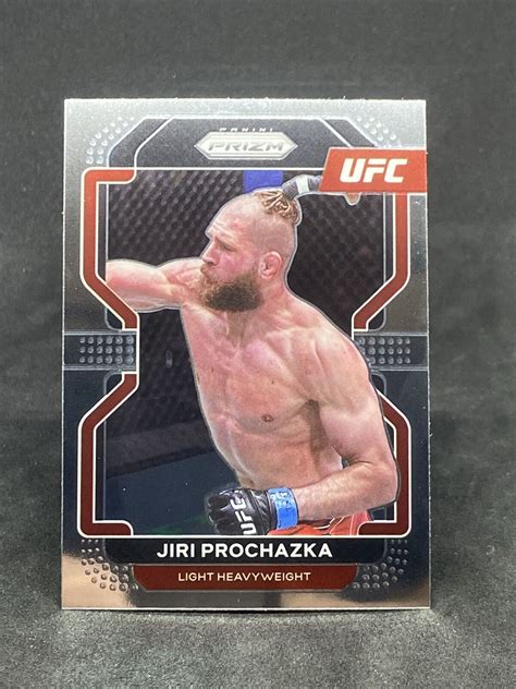 Jiri Prochazka Panini Prizm Ufc Ebay