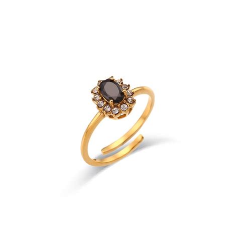 Victorian Black Stone Gold Ring Jewellery Lane