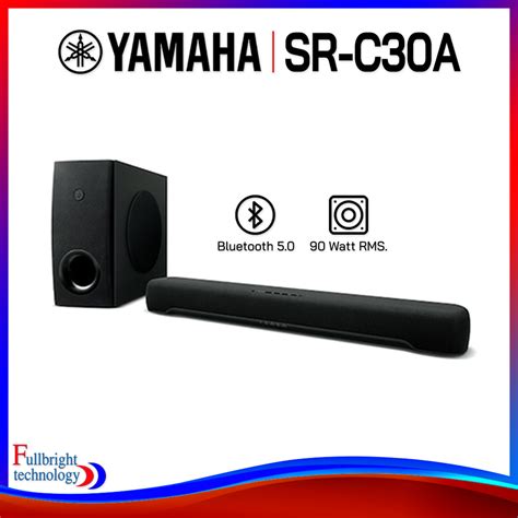 Yamaha Sr C A Compact Sound Bar With Wireless Subwoofer And Bluetooth