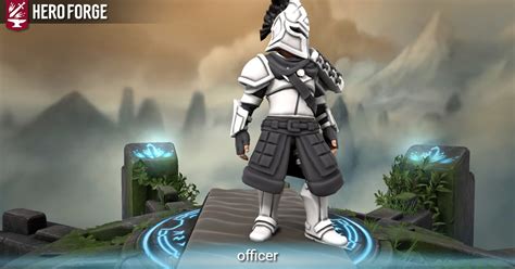 Officer Made With Hero Forge