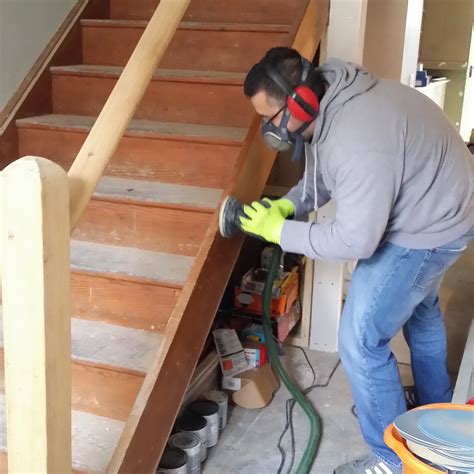 Stair Sanding Absolute Floor Sander Hire And Rental