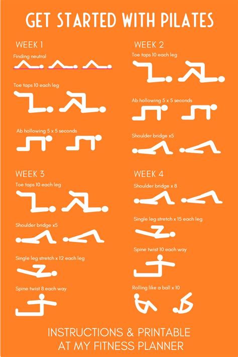 Basic Pilates Pilates Challenge Pilates Workout Routine Workout