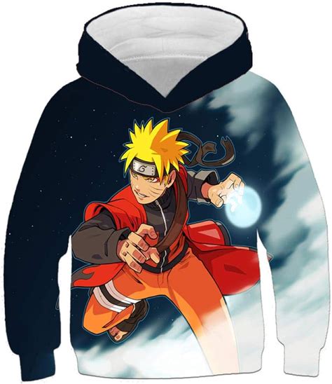 Anime Naruto Sudadera Con Capucha Para Ni Os Naruto Manga Fan Clothes