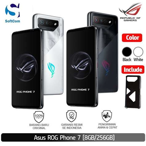 Jual Asus Rog Phone 7 8gb 256gb Garansi Resmi Di Seller Softcom