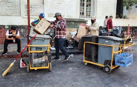 Se han recolectado 7 9 toneladas de basura durante Fiestas de Fundación