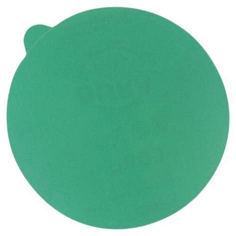 600 Grit 5 Green Film PSA Self Adhesive Stickyback Sanding Discs