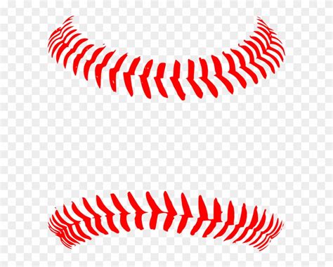 Red Baseball Seams Hi 600×595 Pixels Baseball Stitches Png