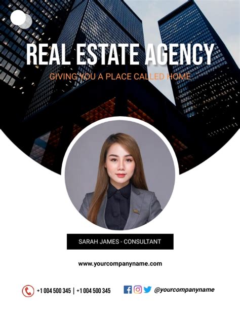 Copy of REAL ESTATE AGENT POSTER | PosterMyWall