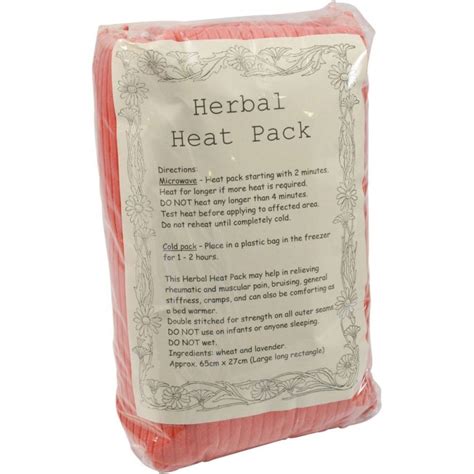 Herbal Heat Pack Large 65 X 27cm Microwave