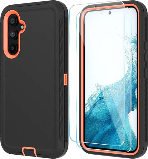 Qinmay Funda Para Samsung Galaxy A55 5g Con Protector De