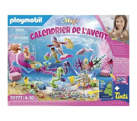 Playmobil Calendrier De L Avent Jeu De Bain Le Monde Des Sir Nes