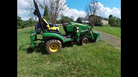 Fixing A Draining Issue With A John Deere 1025r Youtube