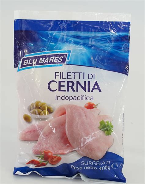 Filetti Di Cernia Punto Azzurro Surgelati