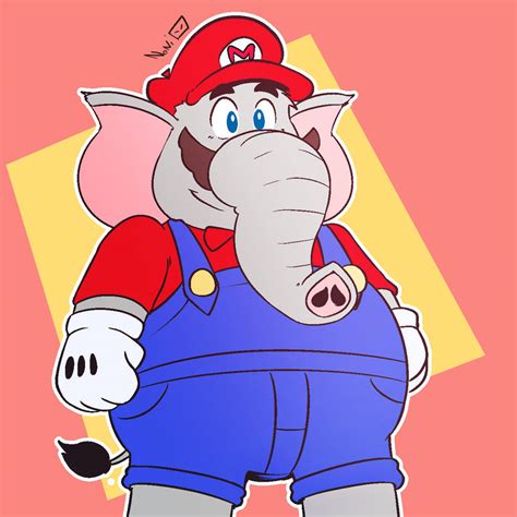 Elephant Mario By Nonient On Deviantart