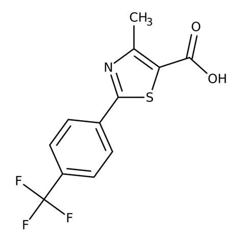 Acide 4 méthyl 2 4 trifluorométhyl phényl 1 3 thiazole 5