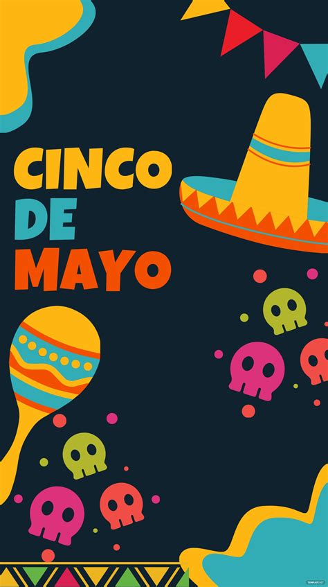 Cinco de Mayo iPhone Background in EPS, Illustrator, JPG, PSD, PNG, PDF ...