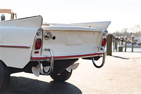 The Amphicar 770: A Vintage Car That's Also A Boat