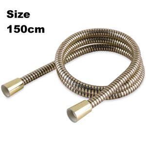 Gold Effect Pvc Hi Flow Shower Hose Byretech Ltd