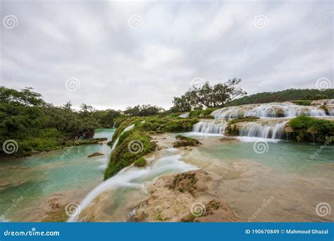 Darbat Waterfalls, Salalah, Sultanate of Oman Stock Image - Image of ...