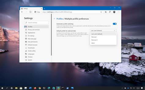 How To Switch Profiles Automatically On Microsoft Edge Pureinfotech