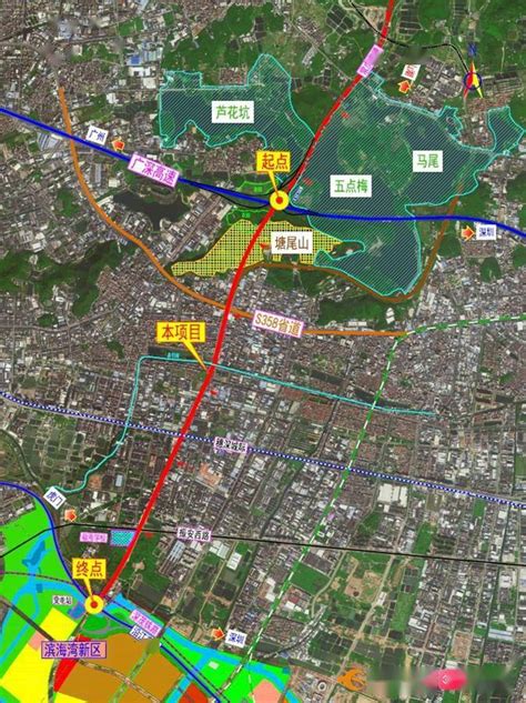 地铁2号线三期、深江铁路、常虎高速延长线有新进展东莞滨海工程