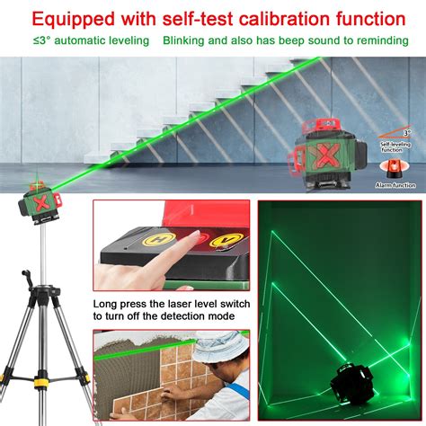 Multifonctionnel Lignes Niveau Laser Fonction De Nivellement