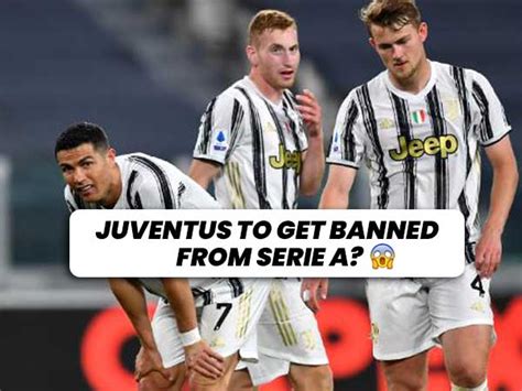 Cristiano Ronaldo S Juventus Face Ban From Serie A If They Do Not Pull