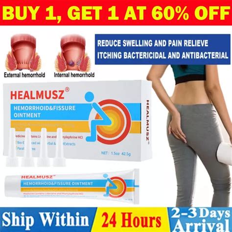 HAEMORRHOIDS TREATMENT CREAM Hemorrhoid Piles Anal Fissure Prolapse Cream Gel UK 9 45 PicClick UK