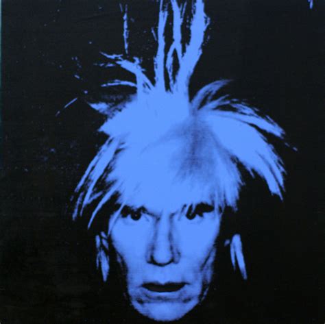 Andy Warhol Selbstport T Blau Selfportrait Blue A Photo On Flickriver