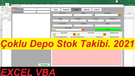 Çoklu Depo Stok Takibi Birden Fazla Depo Stoğunu Tek Programda Takip