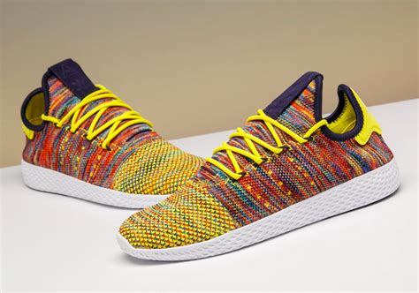 Pharrell Adidas Tennis Hu Multi Color Preview By Stadium Goods