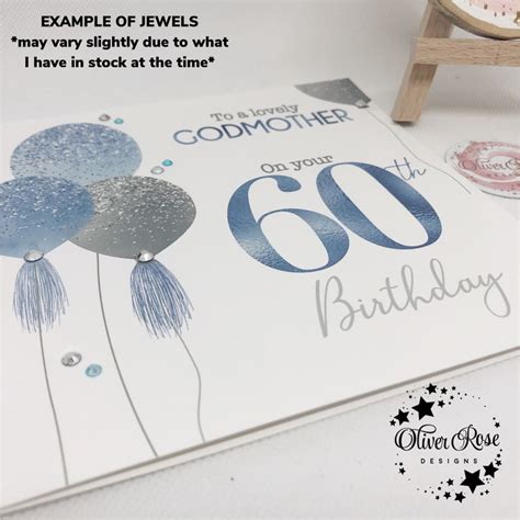 60th Birthday Card Mum Sister Auntie Daughter Niece Etsy