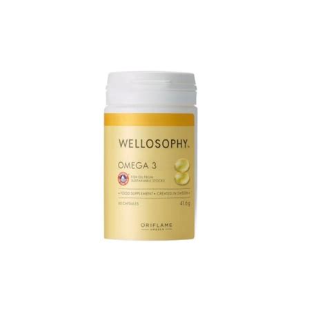 Oriflame WELLNESS Omega 3 60 kapsułek Wellosophy Preparaty