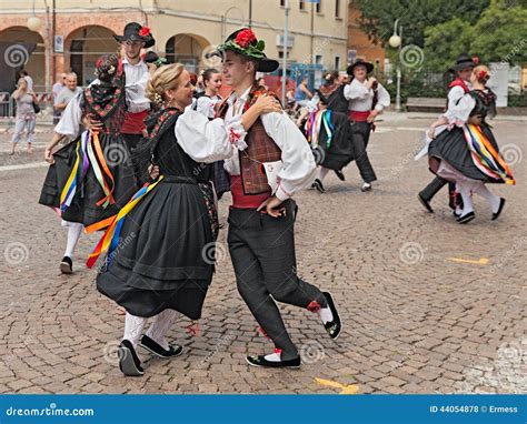 Italian Traditional Dance Editorial Stock Photo Image Of Colorful