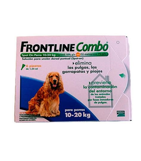 Frontline Combo 10 20 Kg Pipettes Antiparasitaires Chien