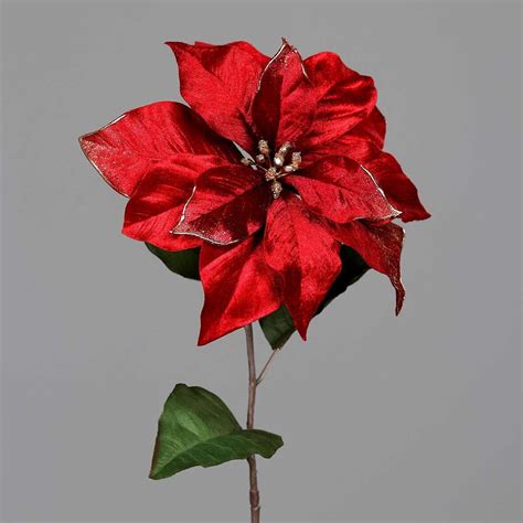 Künstliche Poinsettia Weihnachtsstern Kunstblume von SBS günstig