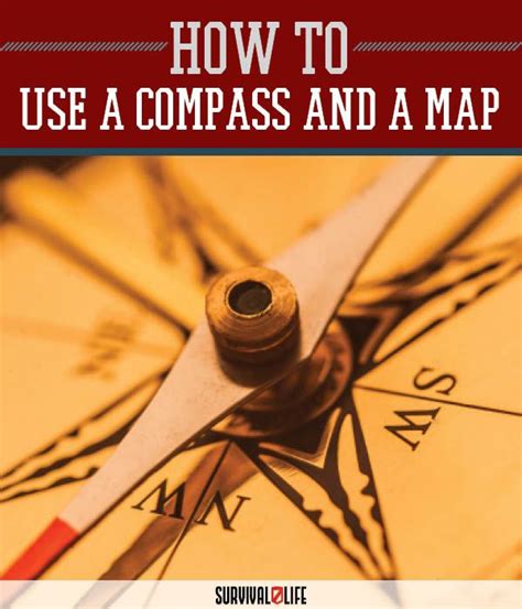 How To Use A Compass And A Map Survival Life Survival Prepping Survival Food