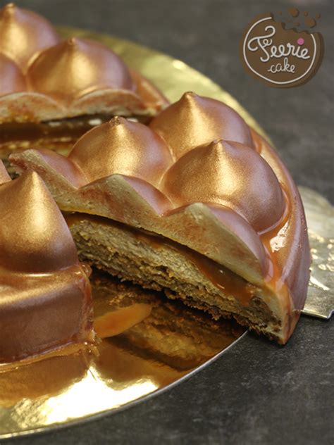 Recette De L Entremets Chocolat Noisette Et Caramel F Erie Cake