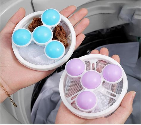 Amazon MYBAQ 3 PCS Washing Machine Floating Filter Bag Gyro Balls