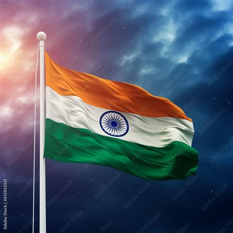 Happy Independence day India, Indian Flag Waving, Indian Flag in ...