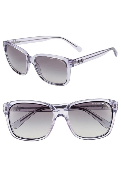 AX Armani Exchange 56mm Sunglasses | Nordstrom