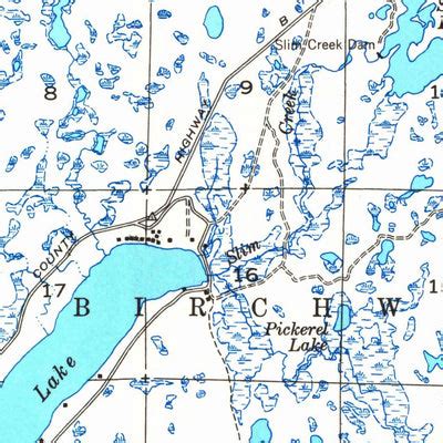 Stone Lake, WI (1948, 48000-Scale) Map by United States Geological Survey | Avenza Maps