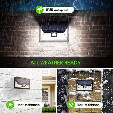 Litom Original Solar Lights Modes Wireless Motion Sensor Angle